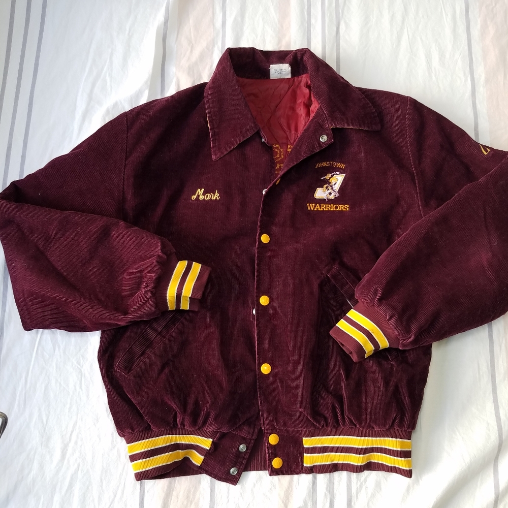 EUC vintage Hockey Varsity jacket made in USA